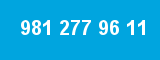 981 277 96 11 981 277 96 11